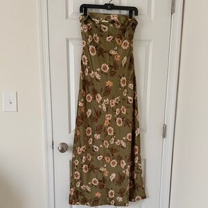 Sincerely Jules Strapless Maxi Dress